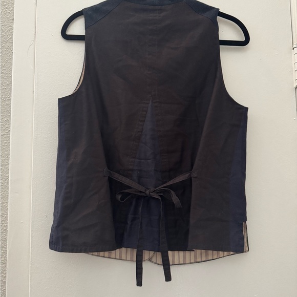 Marc By Marc Jacobs Navy Wool Sleeveless Vest - Picture 2 of 3